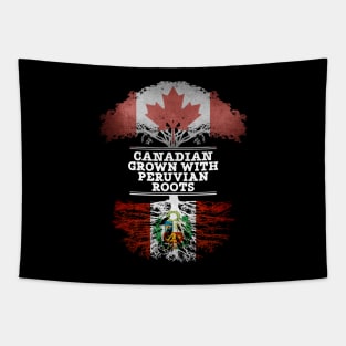 Canadian Grown With Peruvian Roots - Gift for Peruvian With Roots From Peru Tapestry