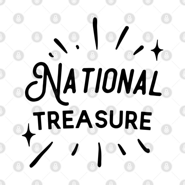 Typographic Series: National Treasure by Jarecrow 