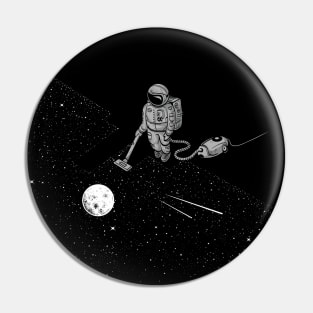 Space Cleaner Pin