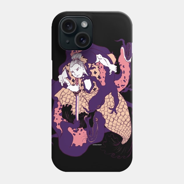 TOKAGE MERMAN Phone Case by miacomart