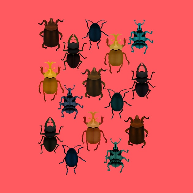 Bugs and beetles by Aline Eg