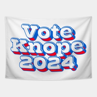 Vote Knope 2024 -- Retro Style Design Tapestry