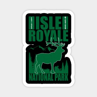 Isle Royale National Park Michigan Magnet