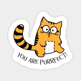 Gifts for Cat Lovers - You are Purrfect! Magnet