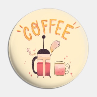 Morning coffee Pin