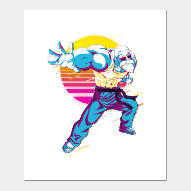 Master Roshi Master Roshi Posters And Art Prints Teepublic
