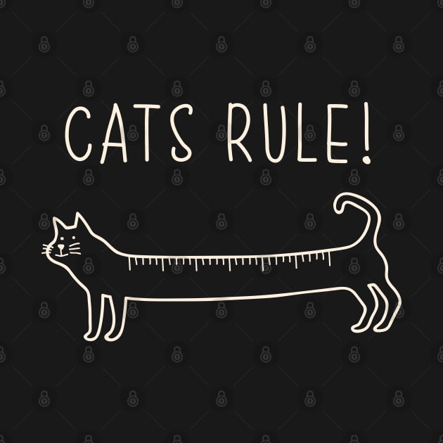 cats rule by milkyprint