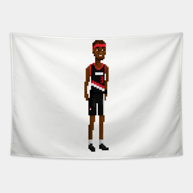 Clifford Robinson Tapestry by PixelFaces