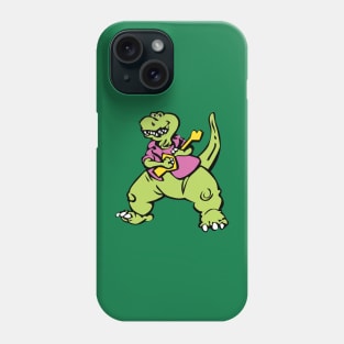 T-Rex Rocks! - Mesozoic Mind! Phone Case