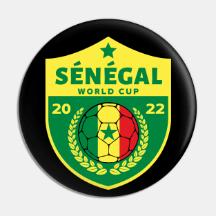 Senegal Football Pin