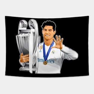 Ronaldo Throphy Tapestry