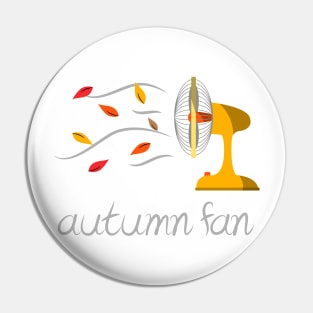 Autumn fan Pin