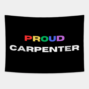 Proud carpenter Tapestry