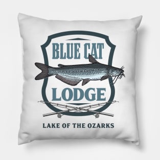 BLUE CAT LODGE Pillow