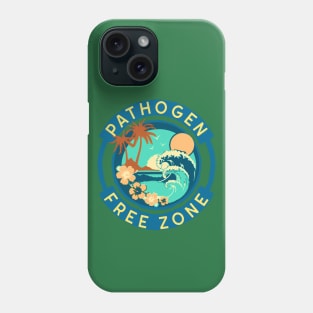 Pathogen-Free Zone Phone Case