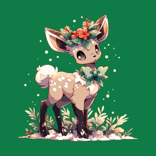 Pretty fawn under the mistletoe T-Shirt