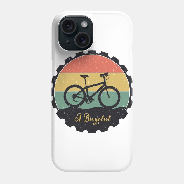 Bicyclist Phone Case by Daskind