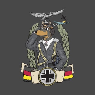 The Dogs of War: Luftwaffe Fighter Pilot T-Shirt