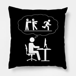 Office Dreamer - Zombies Pillow