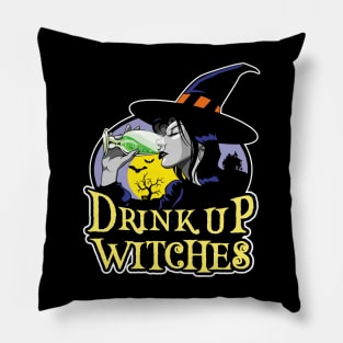 Drink Up Witches Pillow