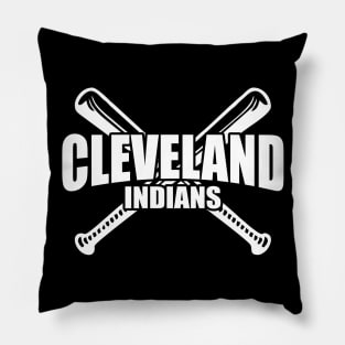 Cleveland Indians white style Pillow