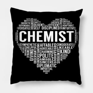 Chemist Heart Pillow