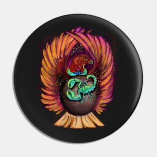 Scorpio Zodiac Design Pin