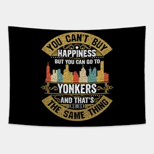 Yonkers City New York State USA Flag Native American Tapestry