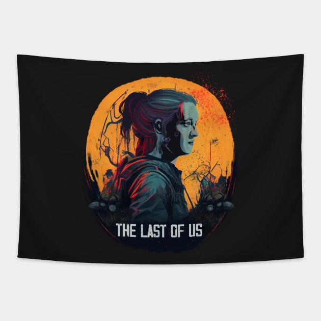 the last of us bella ramsey Tapestry by karaokes