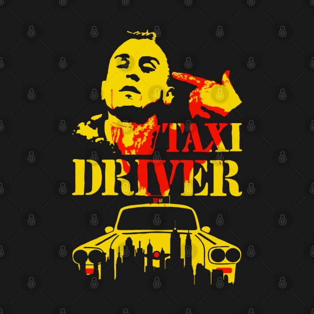 Taxi Driver by WouryMiddleAgeDrawing