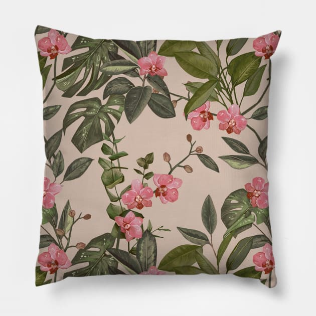 orchid Pillow by Levitan's cozy house