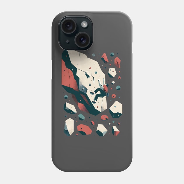 Bouldering Phone Case by Moniato
