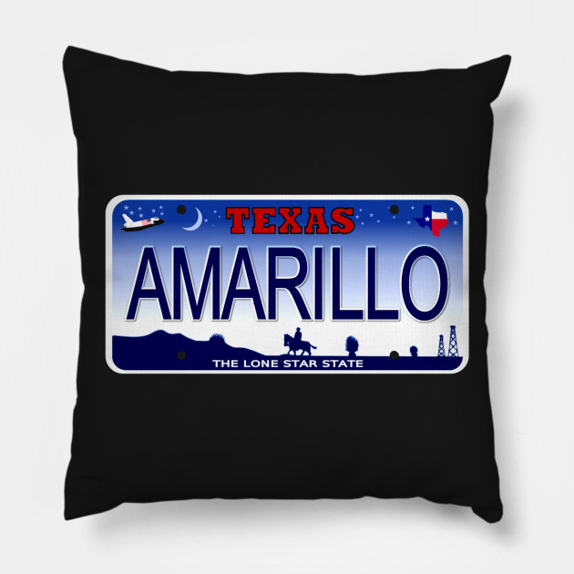 Amarillo Texas License Plate