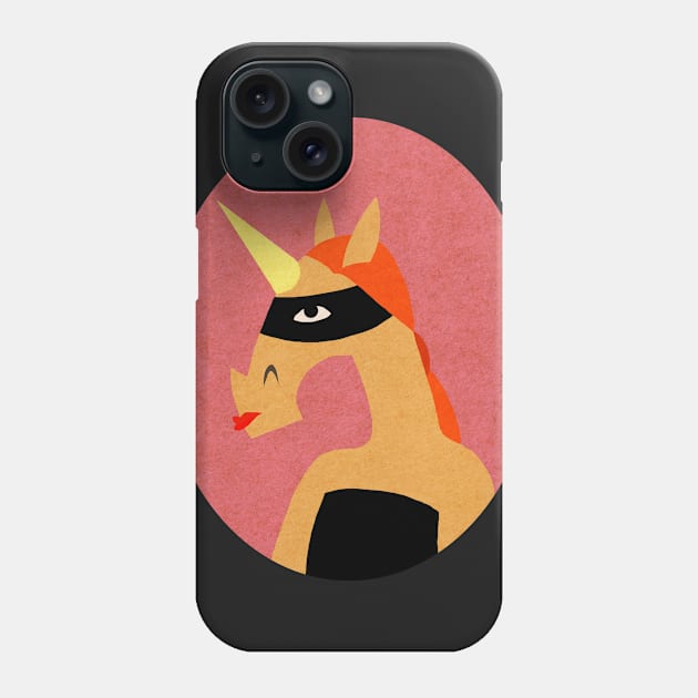 Masked Unicorn V03 Phone Case by Thatssounicorny