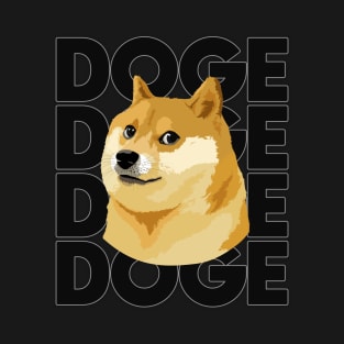 Doge Typography T-Shirt