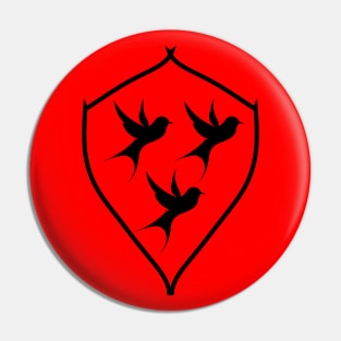 Martlet Crest Pin