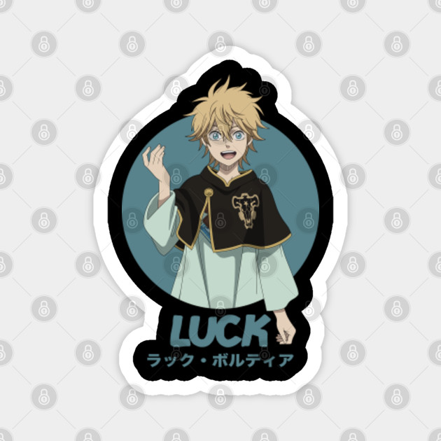 Get Wallpaper Black Clover Luck Voltia Black Clover Magnet Teepublic For iPhone Free