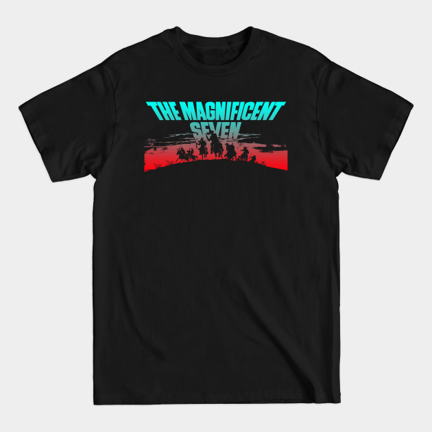 Discover the Magnificent Seven - Cowboy - T-Shirt