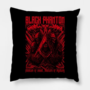 Black Phantom Pillow