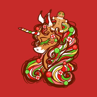 Gingerbread Unicorn T-Shirt