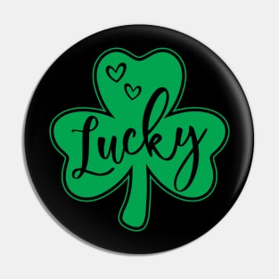 Lucky Shamrock- St. Patrick's Day Pin