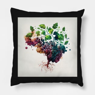 Wine on the Mind 3 Pillow