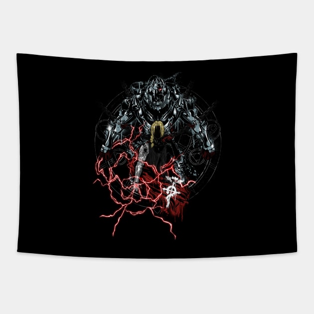 FullMetal Graffiti Fullmetal Alchemist Tapestry TeePublic