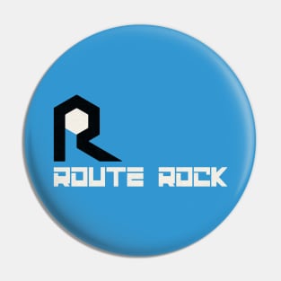 Route Rock Railroad Pin