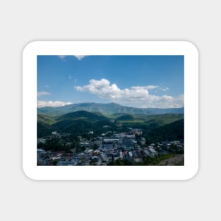 Gatlinburg from the SkyBridge Magnet