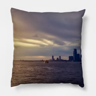 Sunset in NYC Pillow