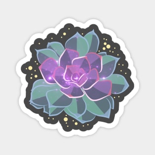 Space Succulent Magnet