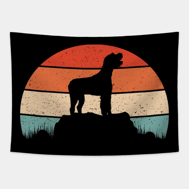 Wirehaired pointer dog Tapestry by Tesszero