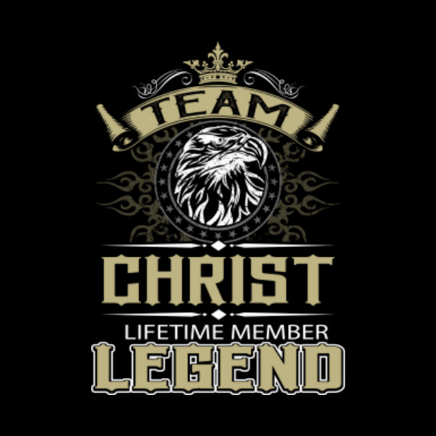 Christ Name T Shirt - Christ Eagle Lifetime Member Legend Name Gift Item Tee - Christ - Phone Case