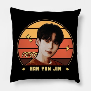 Retro Han Yun Jin ZEROBASEONE Pillow